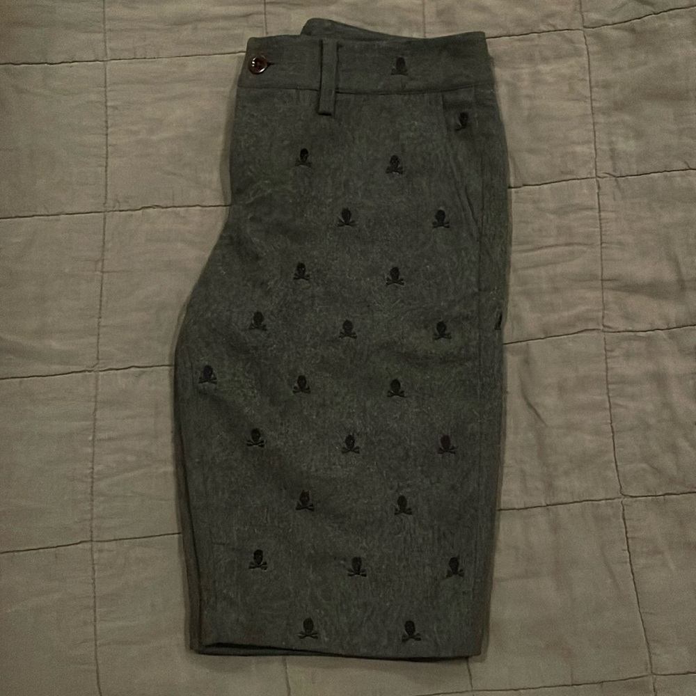 Ralph Lauren “Polo” Wool Skull Shorts